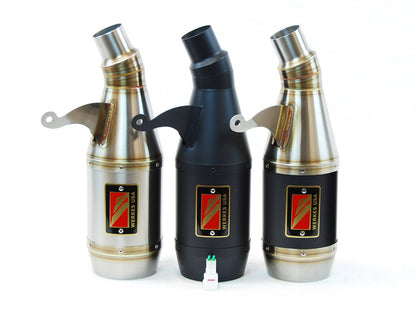Competition Werkes uitlaat (O2-sensor achter) Triumph Speed Triple (2004-2007)