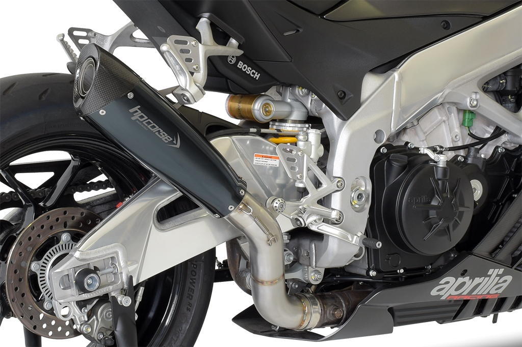 HP Corse Exhaust Evoxtreme 310mm Black Aprilia RSV4 2015-2016