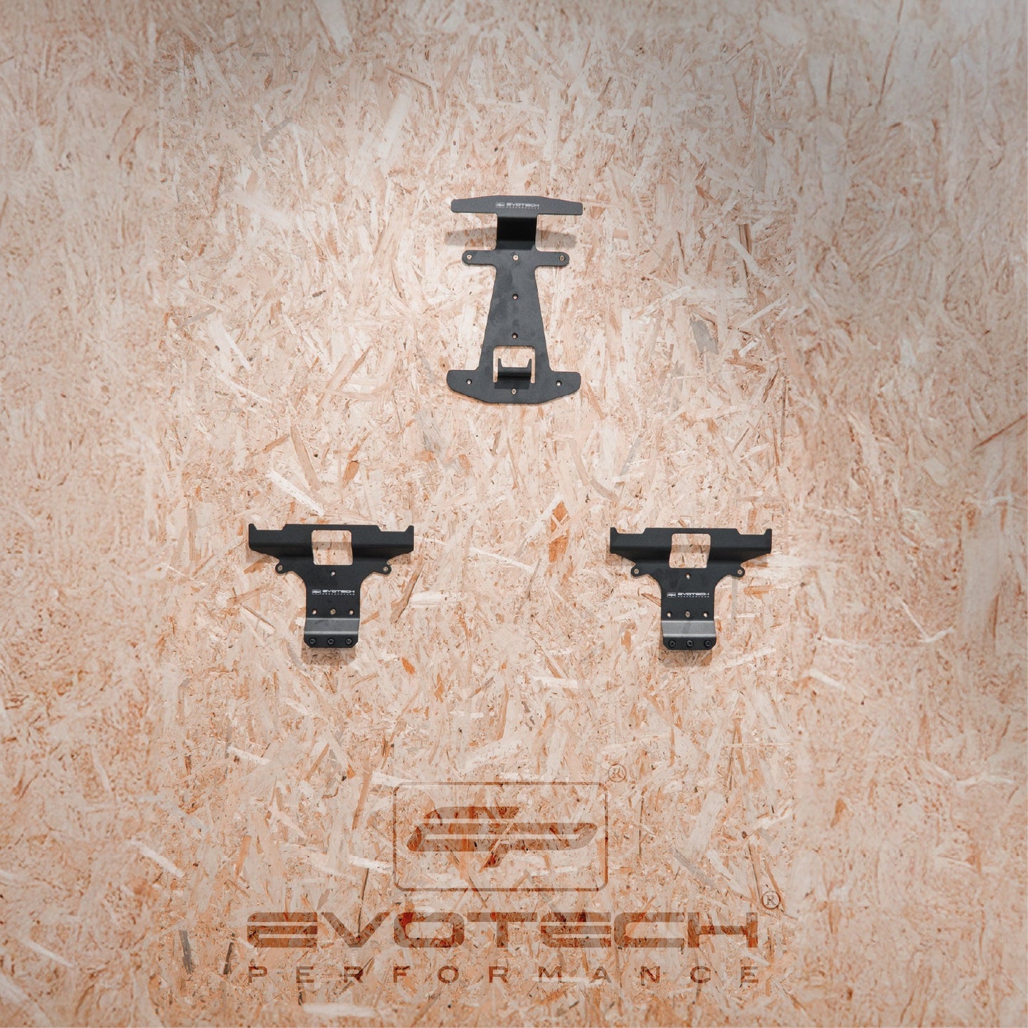 Topkoffer en zijkoffers muurbeugel set Evotech Performance - Yamaha Tracer 9 GT+ (2025+)