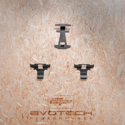 Topkoffer en zijkoffers muurbeugel set Evotech Performance - Yamaha Tracer 9 GT+ (2025+)