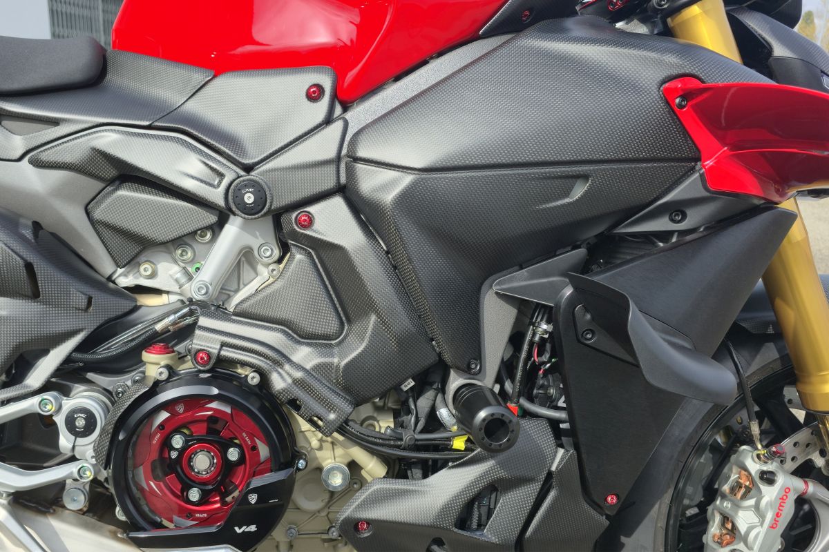 Tankcover set (links en rechts) Ducati Streetfighter V4 (2025+)