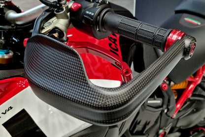 Hand Guard Set Matt Carbon Ducati DesertX Rallye (2024+)