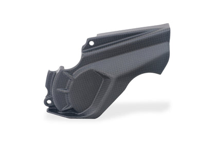 CNC Racing Voortandwielcover mat carbon Ducati Multistrada V2 2025+