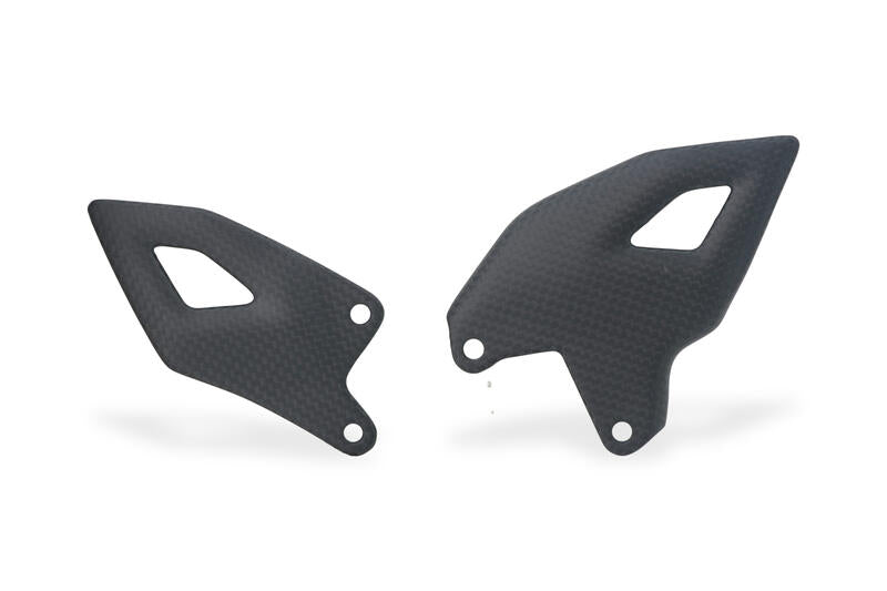 Mat carbon heel protectors (2 pcs.) Ducati Panigale V4 (2025+)