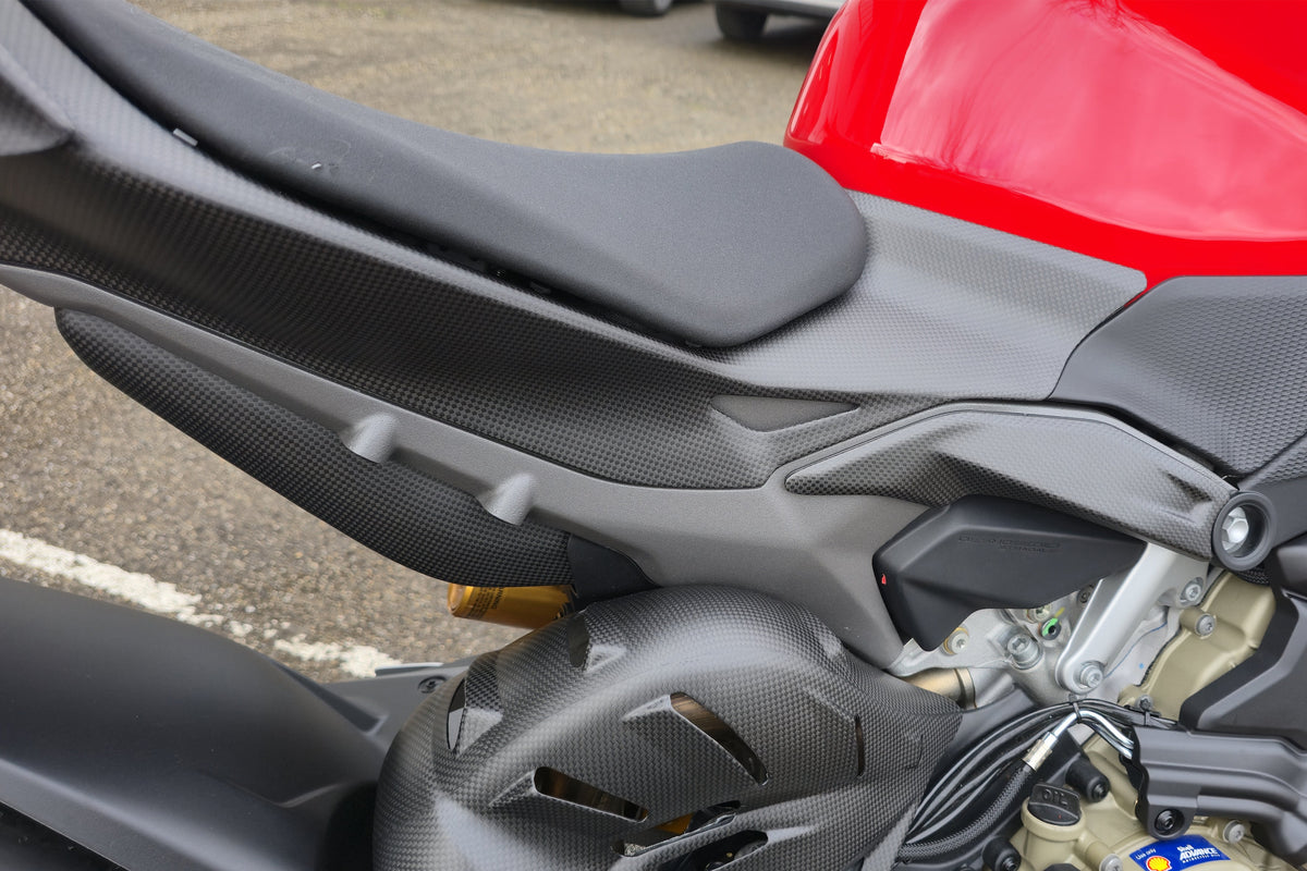 Subframe cover set mat carbon Ducati Panigale V4 (2027+)