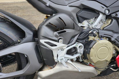 Uitlaatbochten hitteschild mat carbon Ducati Panigale V4 (2025+)