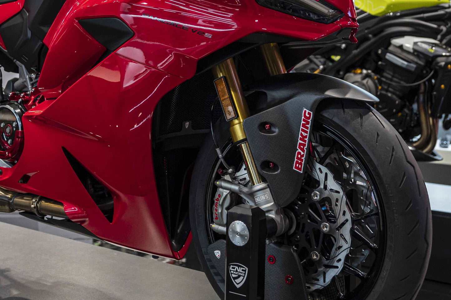 Voorspatbord mat carbon Ducati Panigale V2S FB63 (2026)