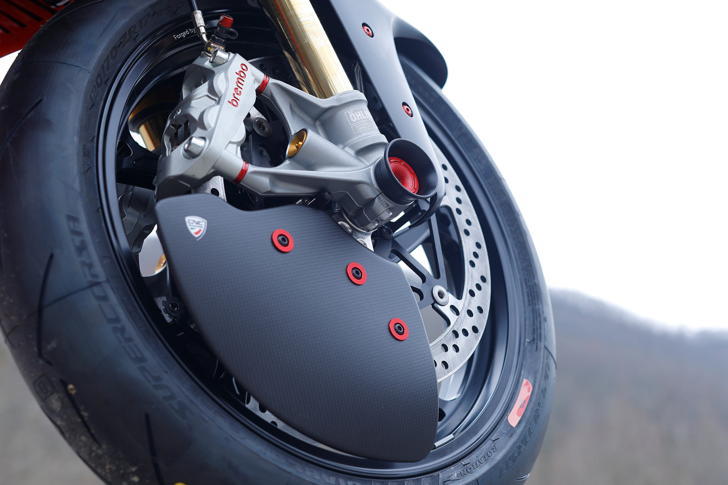 GP Ducts EVO - Carbon front riding cooling for Ducati Panigale V4 (2025+)