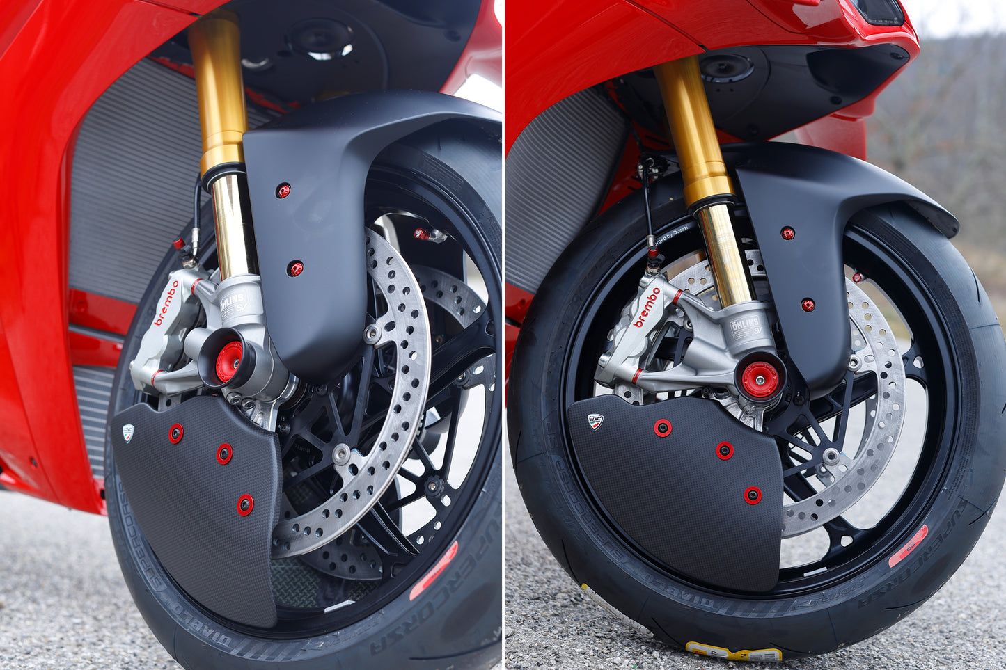 GP Ducts EVO - Carbon front riding for Ducati - Pramac Racing Limited Edition Ducati Panigale V4 (2025+)