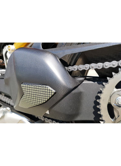 Cubierta de basculante Matt Carbon / Kevlar Panigale V4 V4S Ducati Panigale V4 S (2018-2020)