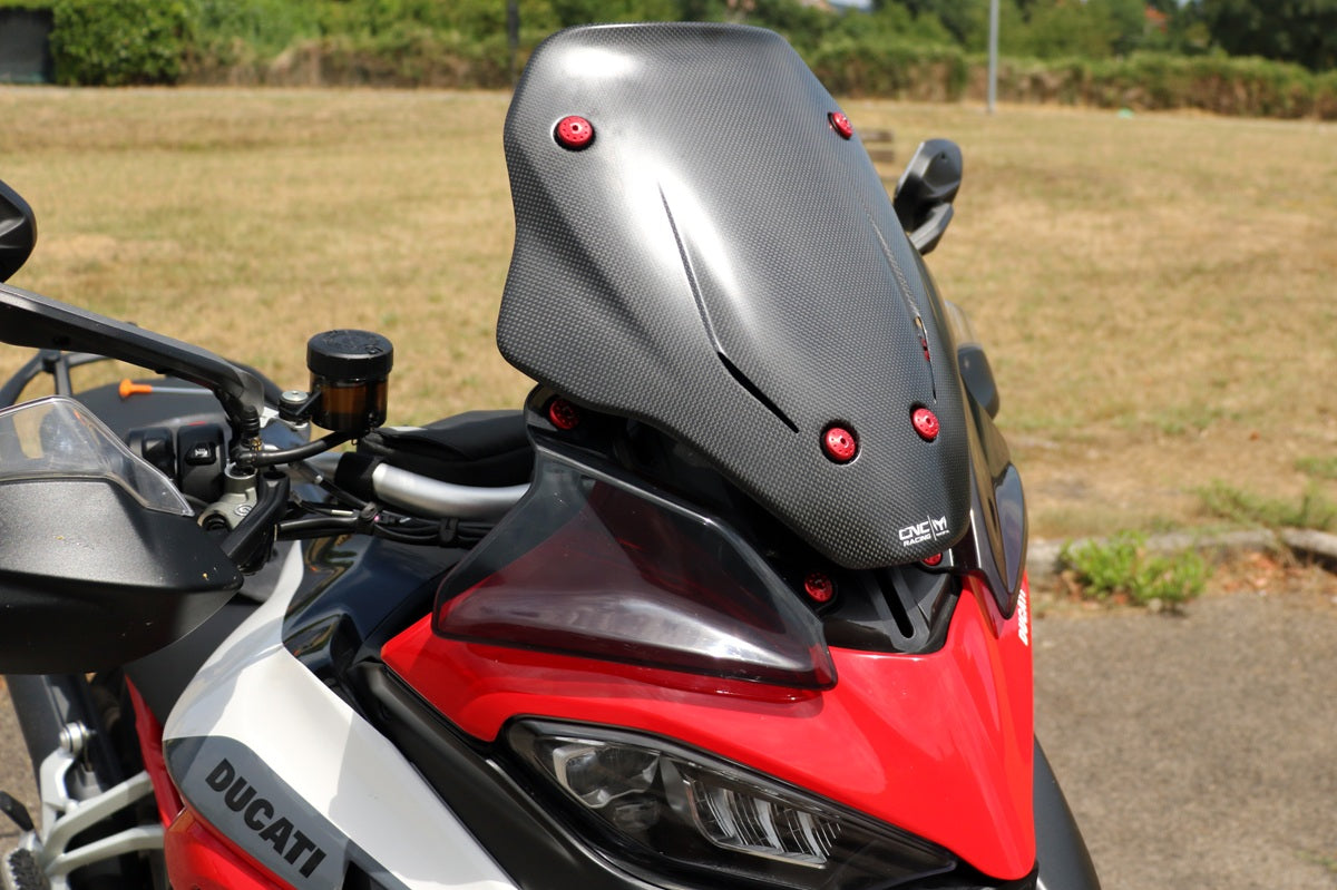 Sport windscherm carbon CNC Racing - Ducati Multistrada V4 Rally (2023-2024)