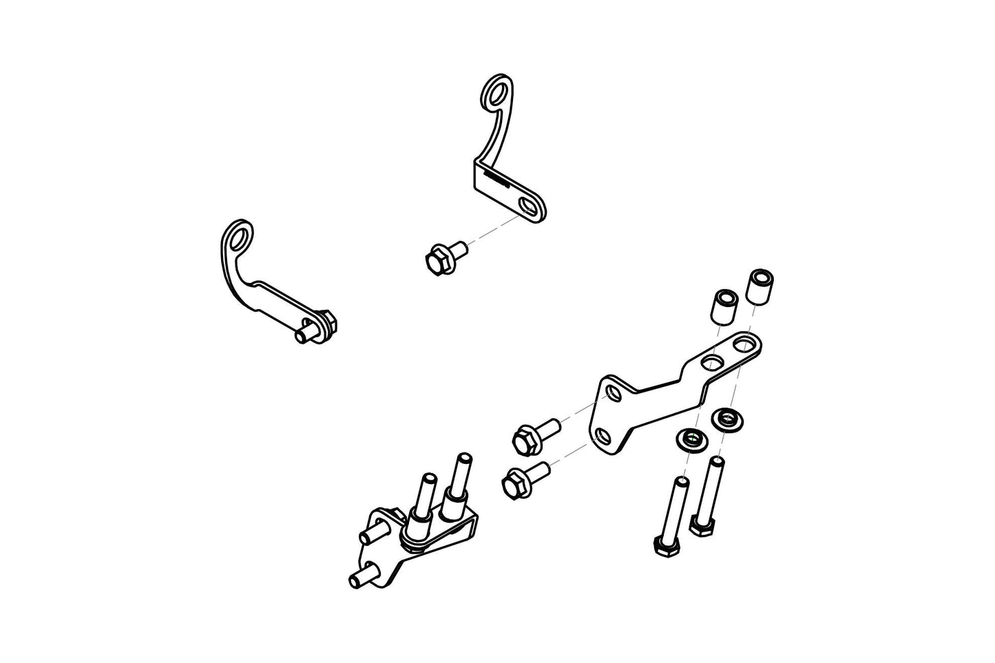 Adapters GP Luchtgeleiders Ducati Multistrada V4 Rally (2025+)