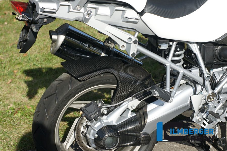 Bakre fender (Hugger) GS med OEM-sidosätt stöder BMW R 1200 GS Adventure (2006-2012)