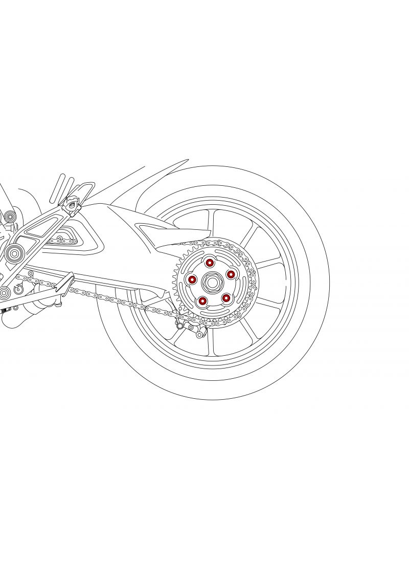 Evotech Ducati Hypermotard 950 RVE Remhendel en Koppelingshendel Beschermer Set (2020-2025) (Race)