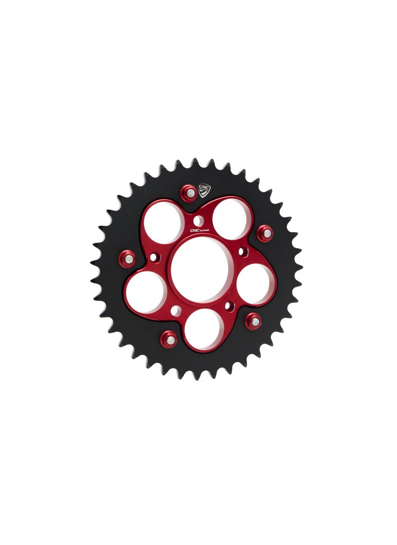 Rear axle nut set
