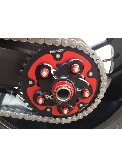 Achtertandwiel moerenset (5 st.) Ducati Hypermotard 1100S (2007-2009)