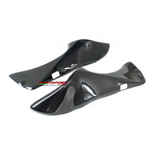 Avia Compositi luchtgeleidercover met gaten voor originele knipperlichten mat carbon set (2 st.) Ducati 998 (2002-2003)