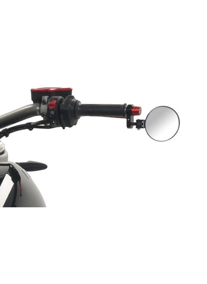 Bar-end mirror Rocket left side  - folding Ducati Hypermotard 1100S (2007-2009)