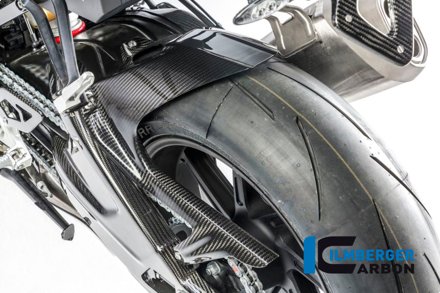 Hugger trasero incl. Upper Chainguard con ABS Carbon - BMW S1000RR Street (2017-2018)
