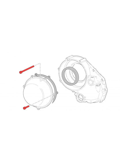 Clutch cover bolt kit Ducati 998S (2002-2003)
