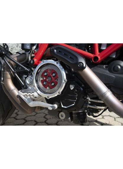 Lightech carbon radiator zijpanelen (2 st.) (glanzend) Ducati Hypermotard 950 SP (2019-2025)