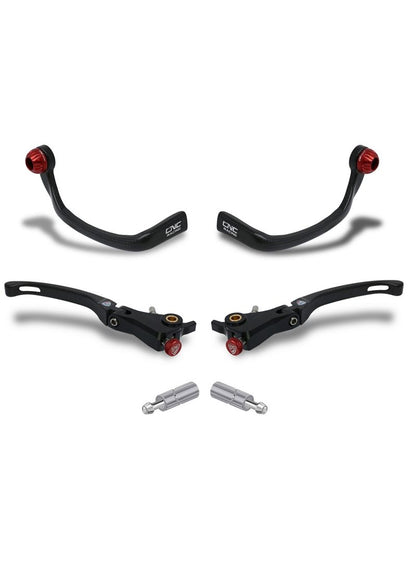 Carbon Levers Plus Guards Discount Pack Streetfighter V4 V4S Ducati Multistrada 1200 S (2015-2017)