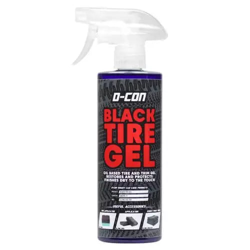 D -Con Dark Black Tire Gel 500ml - Deep black with long -term shine - 500ml