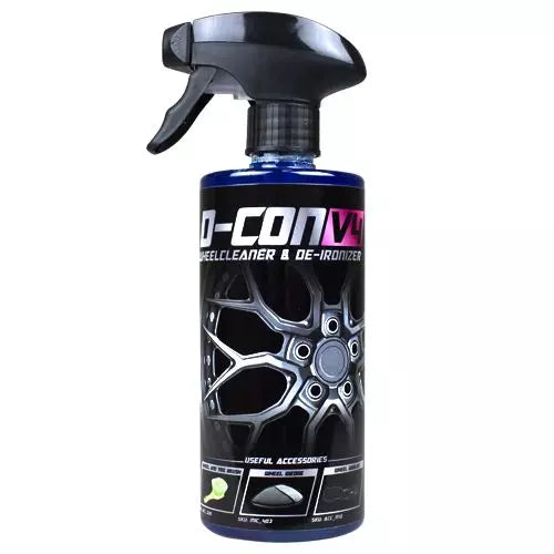 D -Con V4 Wheel Cleaner De -Ironizer - Ultimate Relen Cleaner, Flight Rust And Lacquearer - 500ml