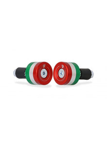 Handlebar End Weights 'Tricolore' Ducati Hypermotard 1100 (2007-2012)