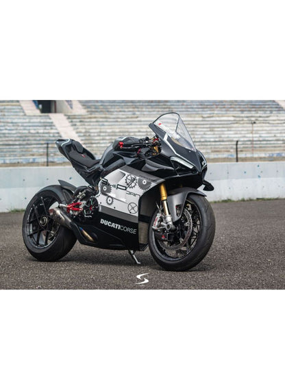 Open koppelingsdeksel voor droge koppeling Ducati Panigale V4 R (2026+)
