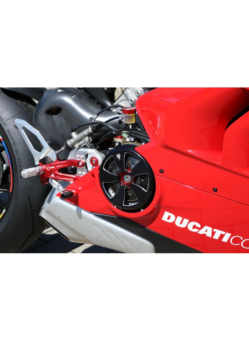 Open koppelingsdeksel voor droge koppeling Ducati Panigale V4 R (2026+)