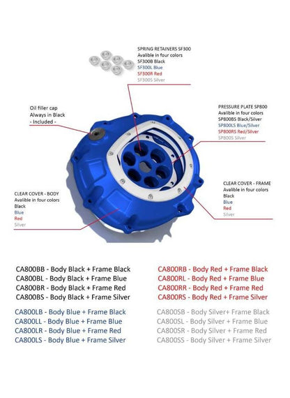 Transparant koppelingsdeksel Clear Clutch BMW S 1000 RR (2015-2016)