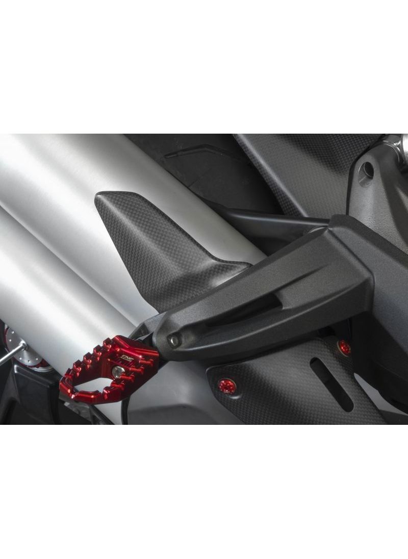 CNC Racing Carbon Heelplate R - Monster 821 und 1200 Ducati Monster 821 Dark (2016)
