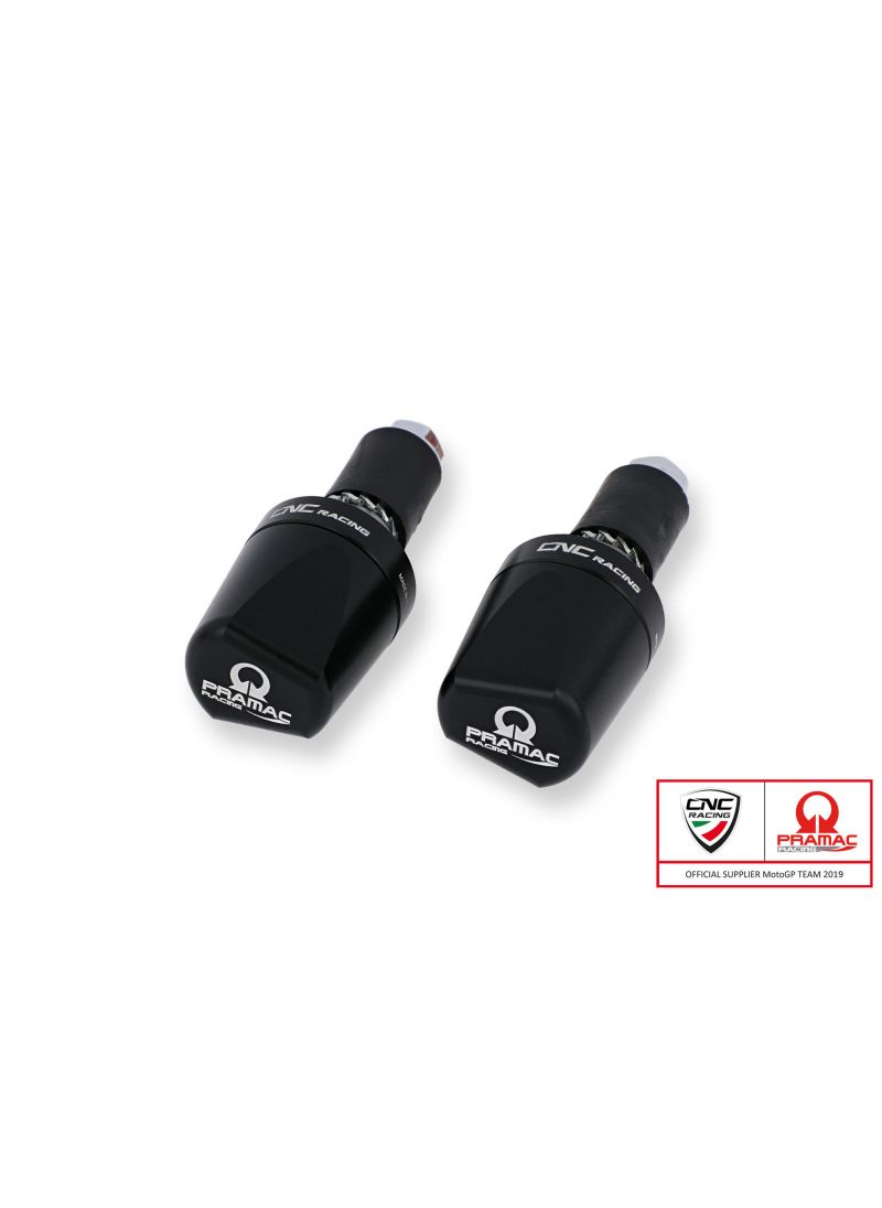 Handlebar end weights 'Look' - Pramac Limited Edition Aprilia Tuono V4 (2025+)