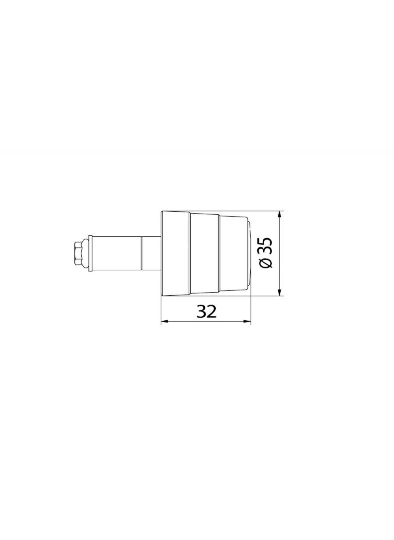 Handlebar ends GEAR Aprilia RS 660 (2020-2024)