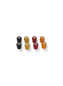 CNC Racing tire valve cap set (2 pcs) Kawasaki Z650 (2026+)
