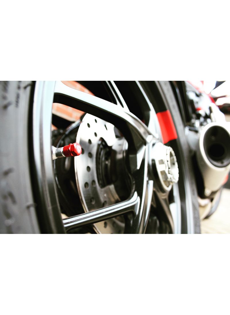 CNC Racing tire valve cap set (2 pcs) Triumph Speed Triple 1200 RS (2025+)