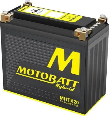 Motobatt MHTX20 Hybrid Lithium-La Battery 12V / 550CCA (14AH / 21AH PB EQ / 690PHCA)