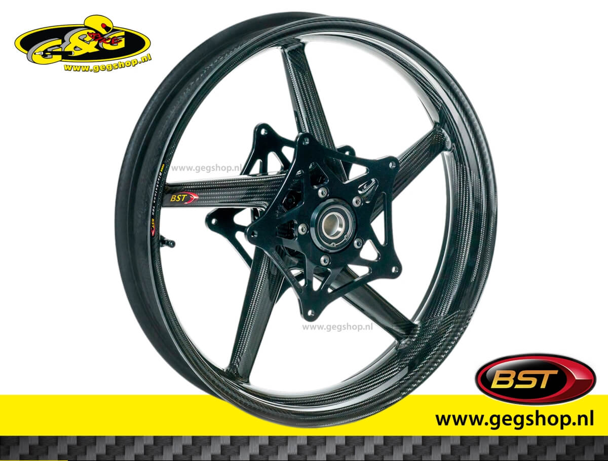 BST kolfrontfälg Black Diamond 3,5 x 17 "Suzuki GSXR1000 2005 - 2008