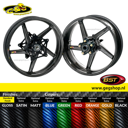 BST Torque TEK 5.5x18'' carbon achtervelg voor Harley Davidson FLTR Road Glide (2009)