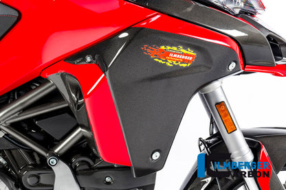 Zijkuip paneel rechts glanzend carbon Ducati Multistrada 950 (2019-2021)