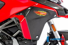 Zijkuip paneel rechts glanzend carbon Ducati Multistrada V2S (2022-2024)