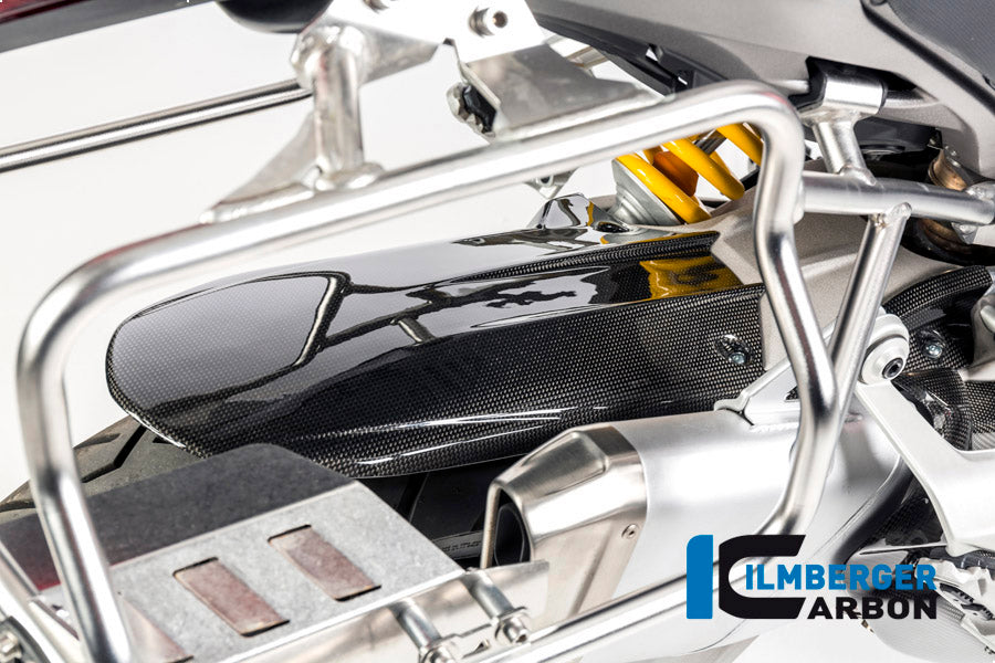 Achterspatbord (hugger) incl. kettingbeschermer glanzend carbon Ducati Multistrada Enduro Pro 1260 (2019)