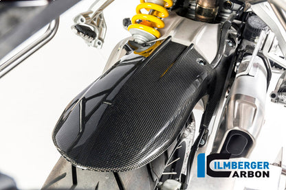Achterspatbord (hugger) incl. kettingbeschermer glanzend carbon Ducati Multistrada V2S (2022-2024)