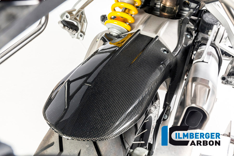 Achterspatbord (hugger) incl. kettingbeschermer glanzend carbon Ducati Multistrada Enduro Pro 1260 (2019)