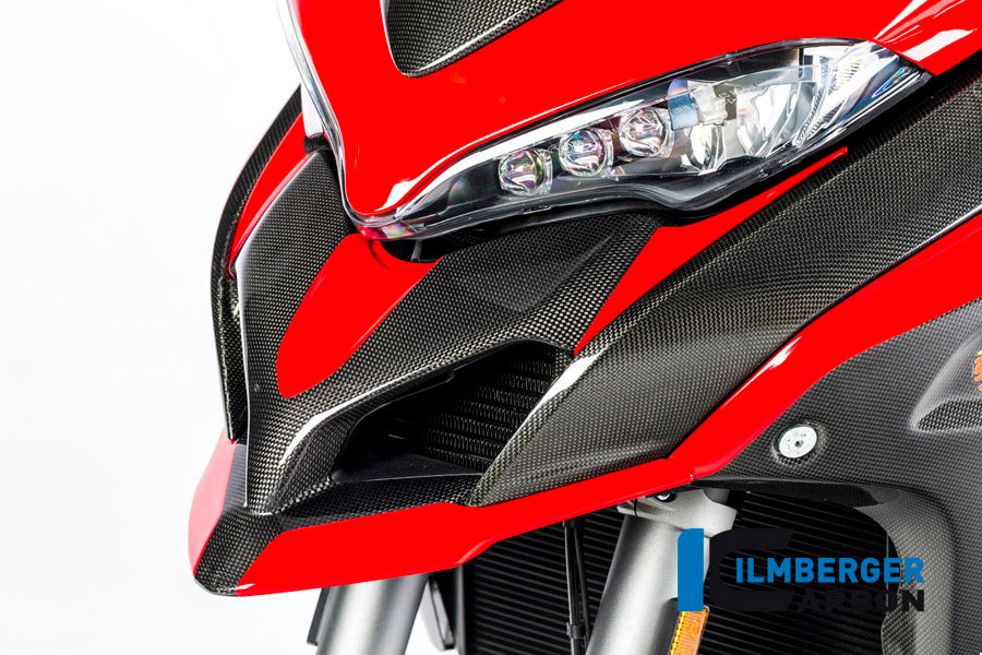 Topkuip Luchtinlaat glanzend carbon Ducati Multistrada 950 (2017-2018)