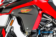 Zijkuip paneel links glanzend carbon Ducati Multistrada V2 (2022-2024)
