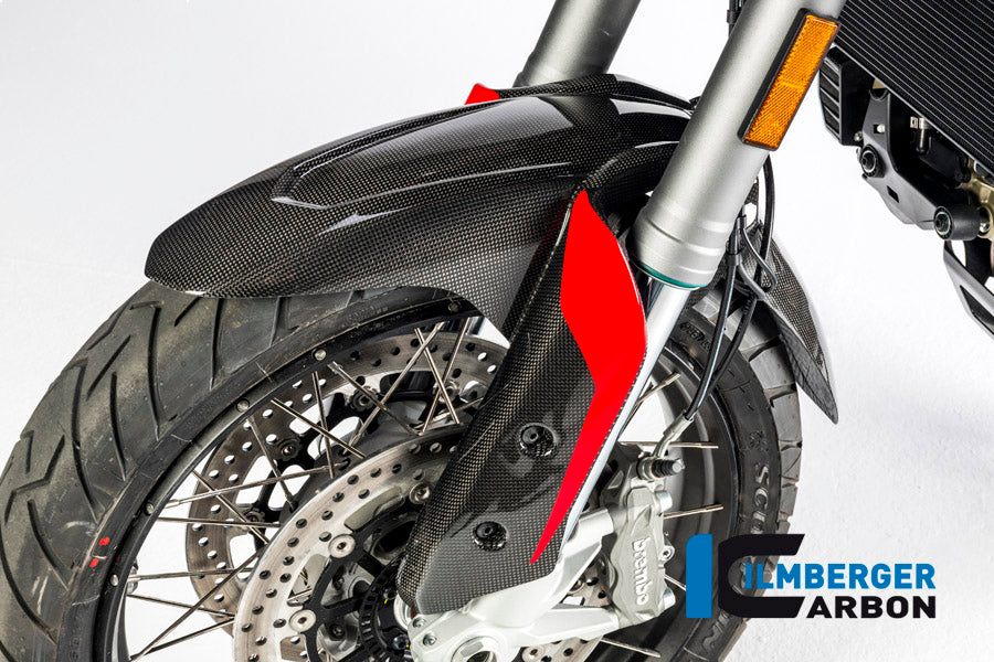 Voorspatbord glanzend carbon Ducati Multistrada Enduro 1260 (2019-2021)