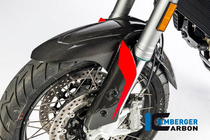 Voorspatbord glanzend carbon Ducati Multistrada Enduro Pro 1260 (2019)