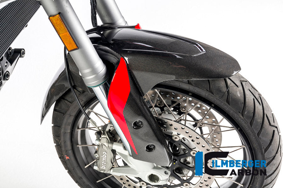 Voorspatbord glanzend carbon Ducati Multistrada V2S (2022-2024)